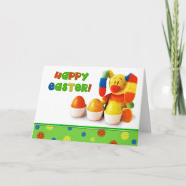 Funny Easter Bunny Custom Easter Wenskaarten Feestdagen Kaart