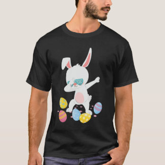 Funny Easter Bunny Dabbing T-Shirt child gift