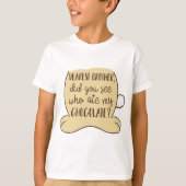 Funny Easter Bunny Gezegde Cute T-shirt (Voorkant)