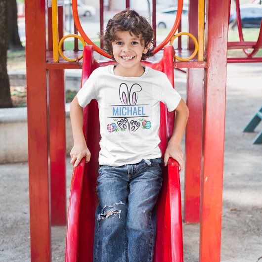 Funny Easter Bunny Name Personated T-shirt