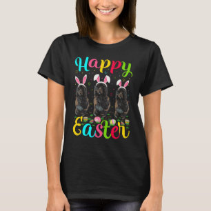 Funny Easter Bunny Portugal Water Dog Happy T-shirt