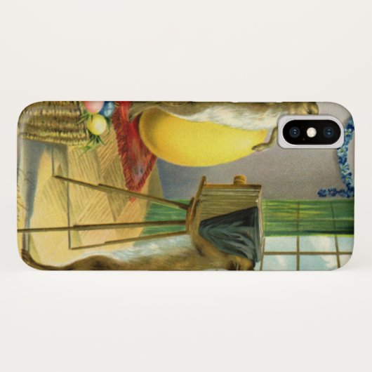 Funny Easter, Bunny Rabbit Fotograaf Case-Mate iPhone Case (Achterkant (horizontaal))
