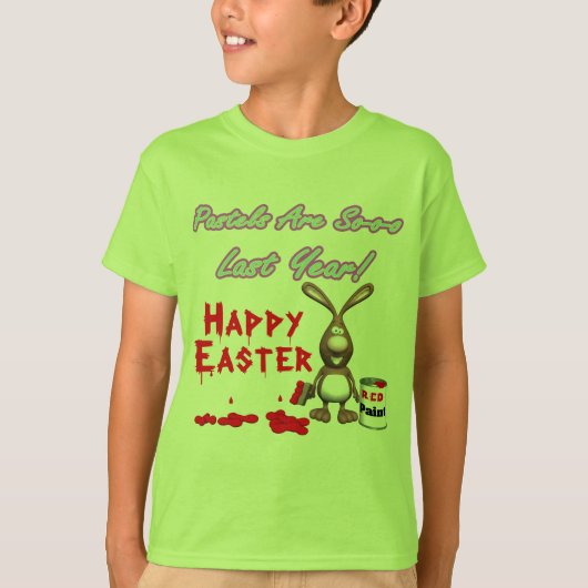 Funny Easter Bunny T shirten en Gifts T-shirt (Voorkant)