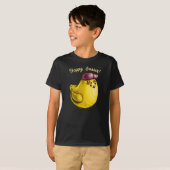 Funny Easter Chicken Cartoon T-shirt (Voorkant volledig)