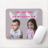 Funny Easter Children Photos Customize  Muismat (Met muis)
