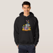 Funny Easter Cute Dove Bird Sunday Hoodie (Voorkant volledig)