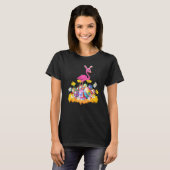 Funny Easter Cute Flamingo Bird Sunday T-shirt (Voorkant volledig)
