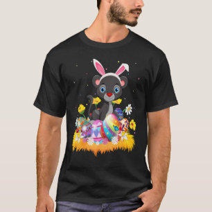 Funny Easter Cute Panther Paaszondag 1 T-shirt