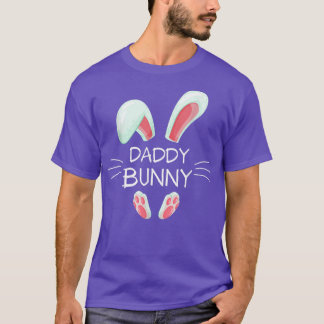 Funny Easter Day Costume Matching Cute Papny Bunny T-shirt