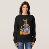 Funny Easter Egg Australian Cattle Dog Easter Su Trui (Voorkant volledig)