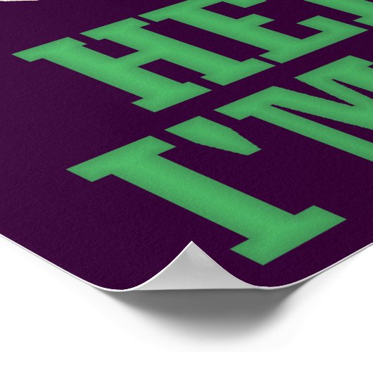 Funny Easter Egg Dyeing Poster (Hoek)