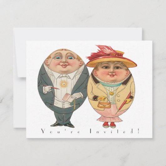 Funny Easter Egg Hunt Partij Uitnodiging (Voorkant)