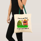 Funny Easter Eggs Tote Bag (Voorkant (product))