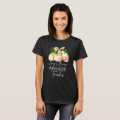 Funny Easter Eieren Elke S Bunny Favoriete Docent T-shirt (Voorkant volledig)