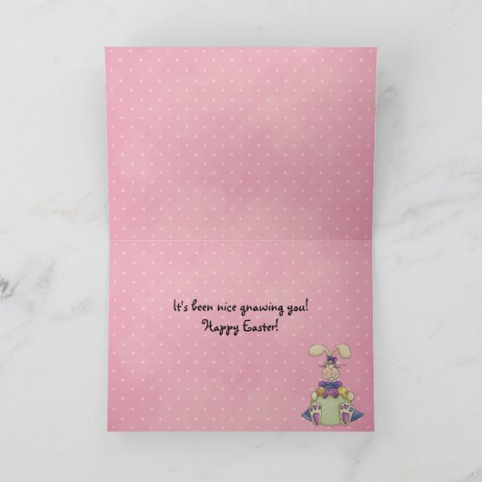 Funny Easter Feestdagen Kaart (Binnen)
