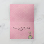 Funny Easter Feestdagen Kaart (Binnen)