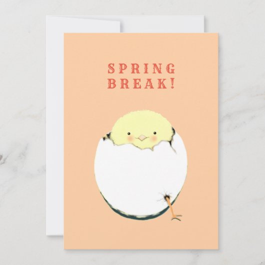 Funny Easter Feestdagenkaart (Voorkant)