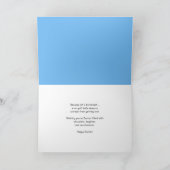 Funny Easter Golf Ball Easter Egg Hunt Humor Kaart (Binnen)