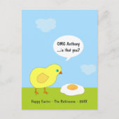 Funny Easter Greeting Feestdagenkaart (Voorkant)