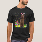 Funny Easter Hunting Irish Setter Dog Easter S T-shirt (Voorkant)