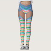 Funny Easter Leggings Paaskostume Legging Pants (Voorkant)