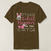 Funny Easter leraar Kindergarten School Cutest Bu T-shirt (Design voorkant)