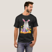Funny Easter Lover Cute Ragdoll Cat Easter Sun T-shirt (Voorkant volledig)