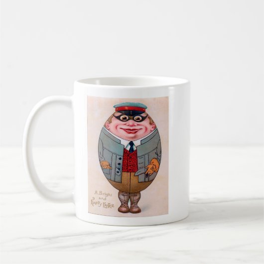 Funny Easter Man Humor Human Koffiemok (Links)