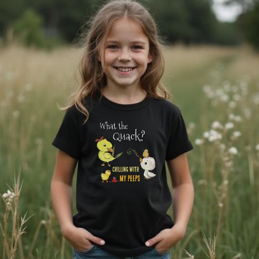 Funny Easter Shirt - Chilling with my Peeps