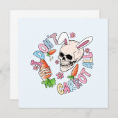 Funny Easter Skull (Voorkant / Achterkant)
