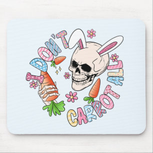 Funny Easter Skull Muismat