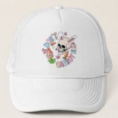 Funny Easter Skull Trucker Pet (Voorkant)