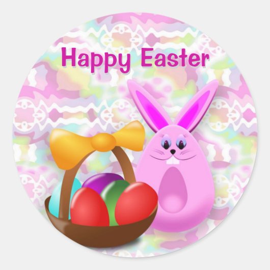 Funny Easter Sticker (Voorkant)