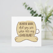 Funny Easter Typography Quote Cute Bunny Sister Feestdagenkaart (Staand voorkant)