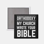Funny Eastern Orthodox Magneet (Voorkant / Achterkant)