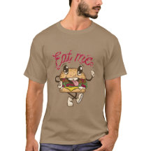 Funny Eat Me Cheeseburger T-Shirt