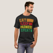 Funny Eat Sleep Madness Repeat March Madness 2023  T-shirt (Voorkant volledig)