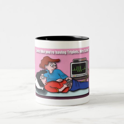 FUNNY ECG-MOK TWEEKLEURIGE KOFFIEMOK (Center)