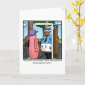 Funny Echtgenoot Dag Wenskaart Kaart (Gele Bloem)