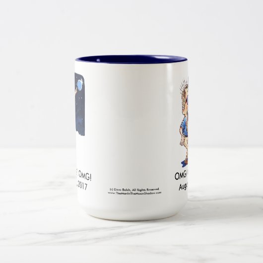 Funny Eclipse Mok - 15 oz (Center)