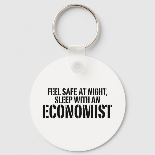 Funny Economist Sleutelhanger (Voorkant)
