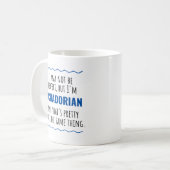 Funny Ecuadorian Ecuador Gift Idea Coffee Mok (Voorkant links)