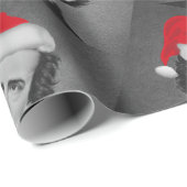 Funny Edgar Allan Poe Santa Cadeaupapier (Rol Hoek)