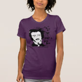 Funny Edgar Allan Poe T-shirt (Voorkant)