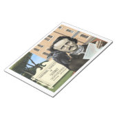 Funny Edgar Allen Poe Humor Notitieboek Notitieblok (Schuin)