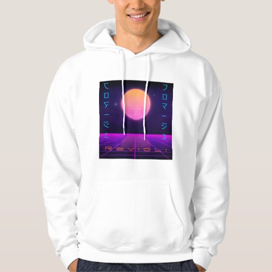 Funny Edgy Meme Modern Design Hoodie (Voorkant)