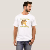 Funny Edgy Thanksgiving Turkije T-shirt (Voorkant volledig)