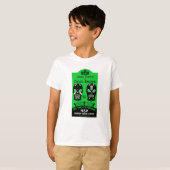 Funny Editable Wrestling Contest T-shirt (Voorkant volledig)