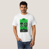 Funny Editable Wrestling Contest T-shirt (Voorkant volledig)