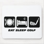 Funny eet golf muismat (Voorkant)